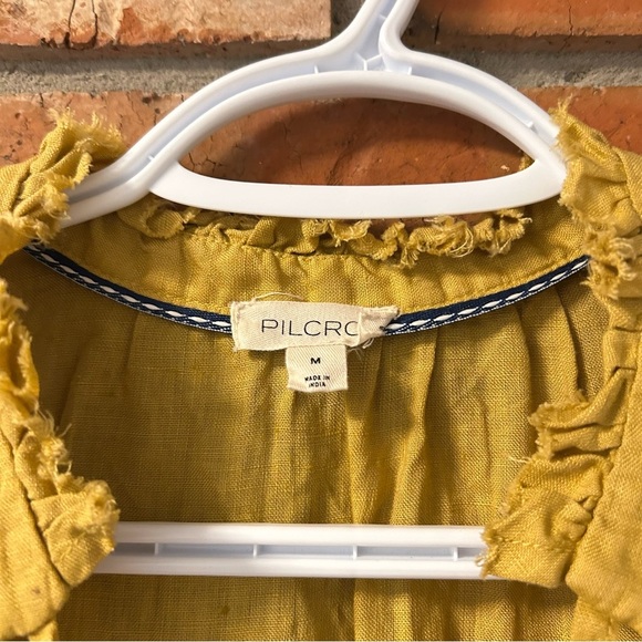 Anthropologie Pilcro The Tavi Linen Sleeveless Tank Top - Picture 3 of 9